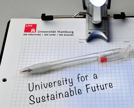 Das Verbundprojekt HOCHN soll die nachhaltige Entwicklung an Hochschulen fördern. Foto: UHH/Schell
