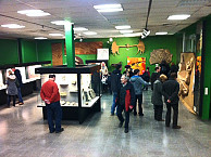 Sehr gut besucht war auch das Geologisch-Paläontologische Museum mit Fossilien aus der jüngsten Eiszeit. Foto: UHH/Gahnström