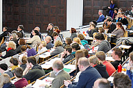 Am Dies Academicus 2013 nahmen ca. 200 Mitglieder der Universität Hamburg teil. Foto: UHH/Baumann