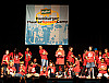 Auf dem Abschlussfest des TheaterSprachCamps führten die Kinder für ihre Eltern, Lehrerinnen und Lehrer kleine Theaterproduktionen auf, Foto: JEW/Thorsten Baering 
