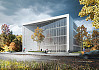 Visualisierung des neuen Gründerzentrums am Forschungscampus Hamburg-Bahrenfeld. Foto: DESY/dfz architekten 
