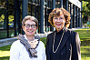 Dr. Angelika Paschke-Kratzin (rechts) ist neue Gleichstellungsbeauftragte der Universität Hamburg, Prof. Dr. Sabine Kienitz ist ihre Stellvertreterin. Foto: UHH/Sukhina