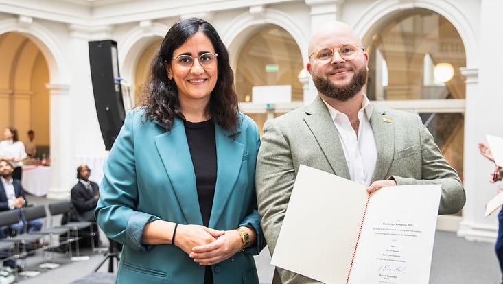 Maryam Blumenthal und Dr. Ivo Raband
