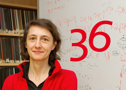 Prof. Dr. Géraldine Servant ist zum 1. Januar 2015 gemeinsam von DESY und Universität Hamburg berufen worden und ist damit jüngste Neuzugang unter den „Gemeinsame Berufungen“. Foto: DESY/Marta Mayer