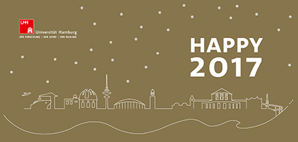 Die Karte gibt es in Gold und Blau. Foto: UHH/Engels