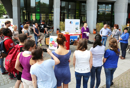 Mehr als 500 Mitglieder der Universität nahmen an den über 20 Veranstaltungen teil. Foto: UHH/Kröninger 