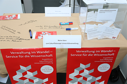 Auch weiterhin sind gute Ideen gefragt und Feedback erwünscht. Foto: UHH/Sukhina