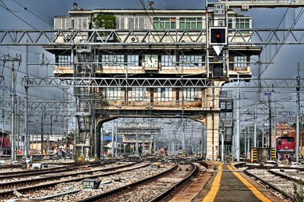 Blick aus dem Bahnhof in Bologna, Foto: Paolo Màrgari (CC)