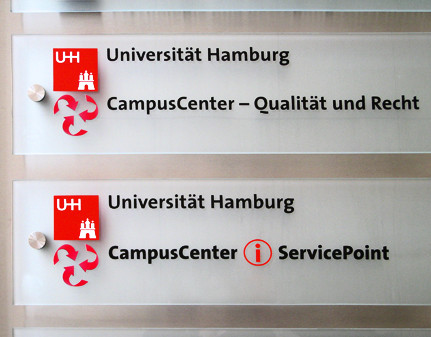 Alles unter einem Dach: Das CampusCenter findet sich an der Alsterterrasse 1, Foto: UHH/Werner
