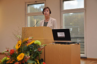 Wissenschaftssenatorin Dr. Herlind Gundelach spricht ein Grußwort, Foto: UHH/PS