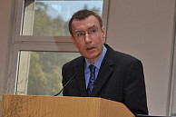 Prof. Dr. Michael Friedrich hält den Festvortrag: „100 Jahre Sinologie in Hamburg: Was sie war, was sie ist, was sie sein könnte“, Foto: UHH/PS