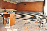 Der Grund für die Verlegung: Die Hörsäle des Philosophenturms werden energetisch saniert, Foto: UHH/Düchting