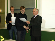 Beste Informatik-Diplomanden des Jahres 2009 ausgezeichnet