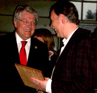 Peter Timmann erhält den „EAIE President's Award“