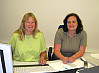 V.l.: Dr. Angela Peetz und Britta Handke-Gkouveris vom Zentralen eLearning-Büro, Foto: UHH/red