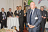 Universitätspräsident Dieter Lenzen begrüßt die Neuberufenen auf dem Empfang im Gästehaus, Foto: UHH, RRZ/MCC, Arvid Mentz