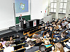 Prof. Dr. Holger Fischer, Vizepräsident für Studium und Lehre, eröffnete am 24. Juni den VIII. Konferenztag. Foto: UHH/Schell