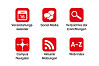Seit April im App-Store erhältlich: „UHH mobile“, die App der Universität Hamburg. Icons: UHH/Baumann