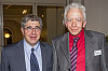 Der Leiter des MACS Prof. Dr. Prof. h.c. Guiseppe Veltri (re.) und Gastredner Prof. Dr. Josef Stern von der University of Chicago. Foto: UHH, RRZ/MCC, Mentz